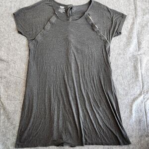 Gray Women's Sleepwear T-Shirt